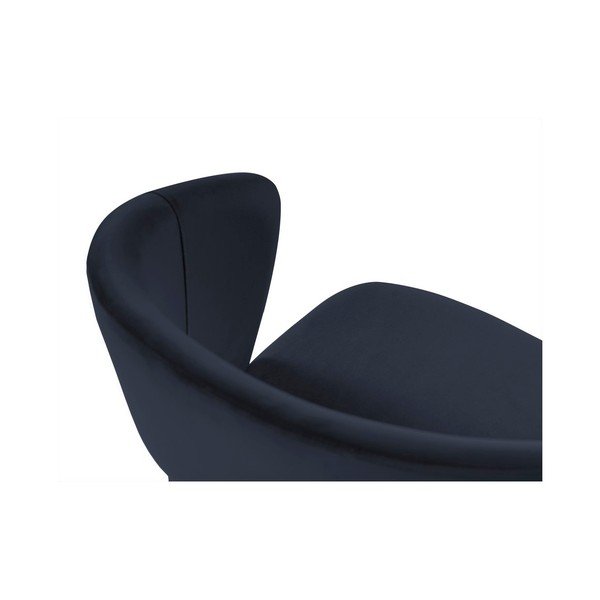 Elpis sötétkék étkezőszék bársony kárpittal - Windsor & Co Sofas-image-3
