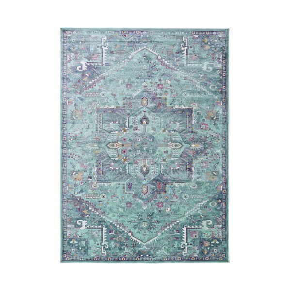 Lara türkiz viszkóz szőnyeg, 160 x 230 cm - Universal