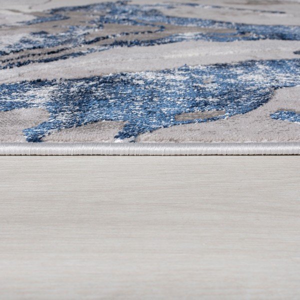 Kék-szürke szőnyeg 80x150 cm Marbled – Flair Rugs-image-2