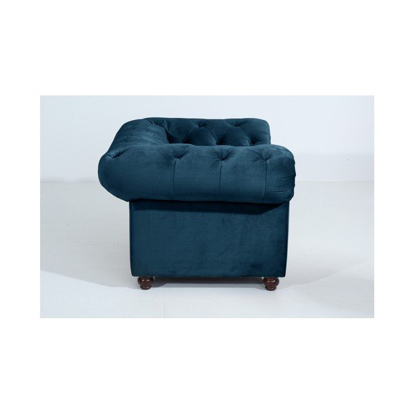 Orleans Velvet kék fotel - Max Winzer-image-2