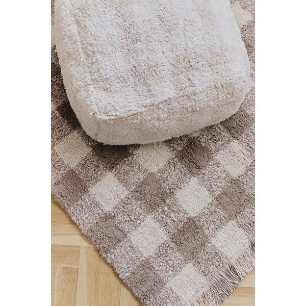 Bézs gyerek babzsákfotel Vichy – Lorena Canals-image-3