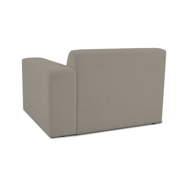 Világosbarna buklé kanapé modul (jobb oldali) Roxy – Scandic-image-2