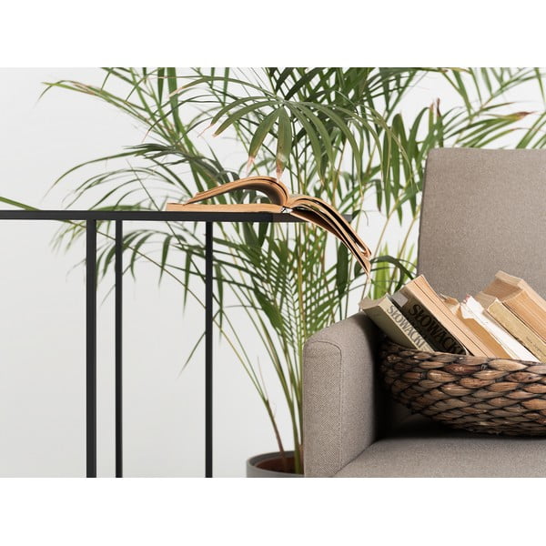 Fekete fém tárolóasztal - Costum Form-image-4