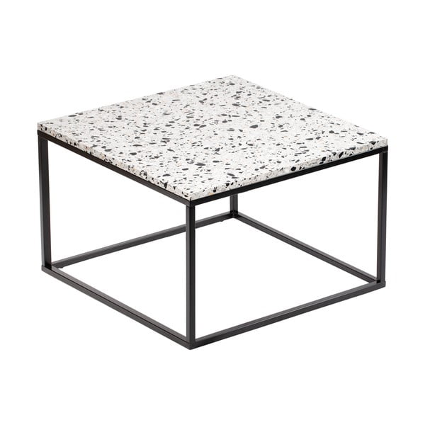 Cosmos dohányzóasztal kő asztallappal, hosszúság 75 cm - RGE