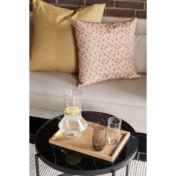 Nela sárga párna, 60 x 60 cm - Hübsch-image-1