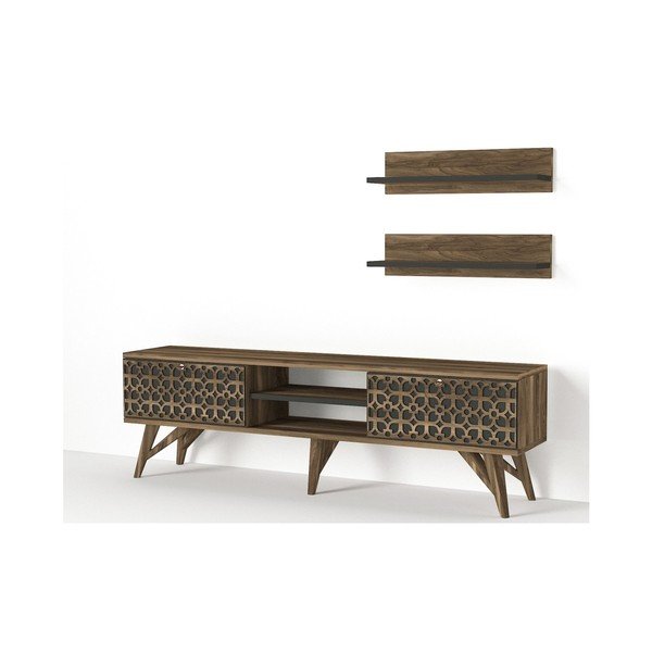 Fina diófamintás TV-állvány-image-3