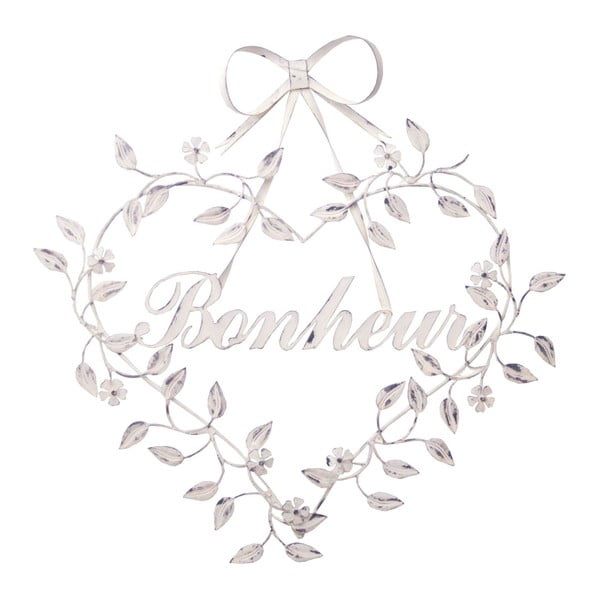 Bonheur szívalakú dekoráció - Antic Line