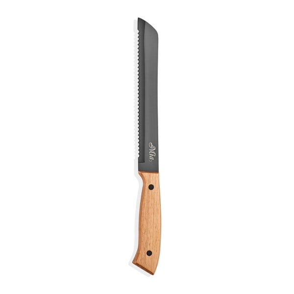 Cutt szürke fanyelű kenyérvágó kés, hossza 20 cm - The Mia