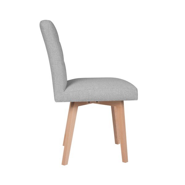 Tulip világosszürke étkezőszék - Mazzini Sofas-image-3
