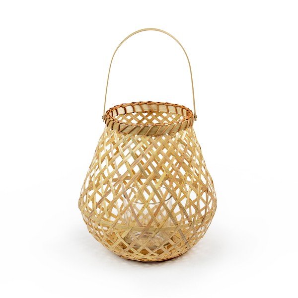 Bamboo Lantern bambusz lámpás, ⌀ 25 cm - Compactor-image-3