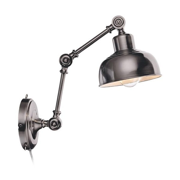 Grimstad ezüstszínű fali lámpa - Markslöjd