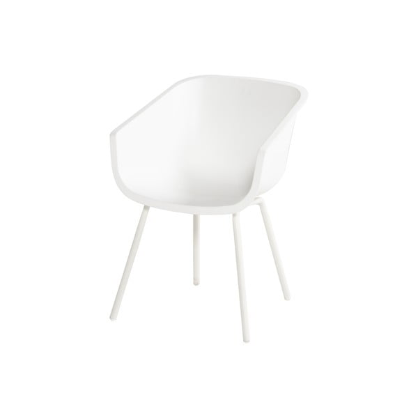Fehér műanyag kerti szék szett 2 db-os Amalia Alu Rondo – Hartman