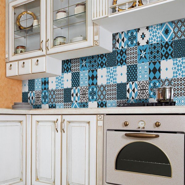 Azulejos Talia 30 darabos falmatrica szett, 15 x 15 cm - Ambiance-image-3