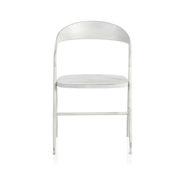 Industrial Style Puro fehér fémszék - Geese-image-2