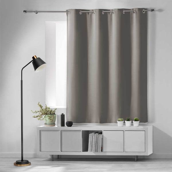 Szürke sötétítő függöny 135x180 cm Occult – douceur d'intérieur-image-2