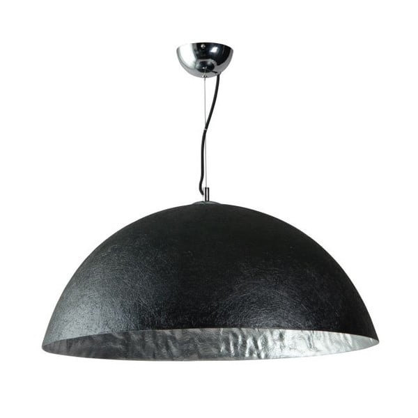 Mezzo Tondo fekete-ezüst mennyezeti lámpa, ⌀ 70 cm - ETH