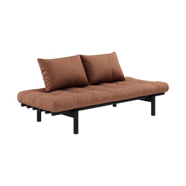 Pace narancssárgás barna kanapé 200 cm - Karup Design-image-3
