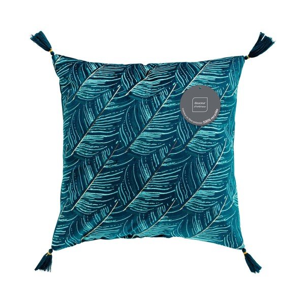 Bársony díszpárna 40x40 cm Palmina – douceur d'intérieur-image-3