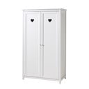 Amori fehér szekrény, magasság 190 cm - Vipack