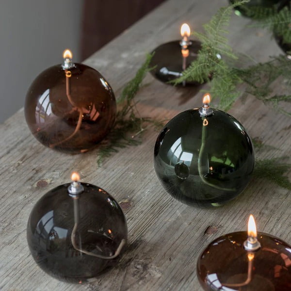 Üveg olajlámpa (magasság 11 cm) Aura – Mette Ditmer Denmark-image-2