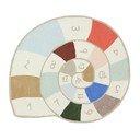 Kézi szövésű gyapjúkeverék gyerek szőnyeg 100x112 cm Nautilus – OYOY Mini