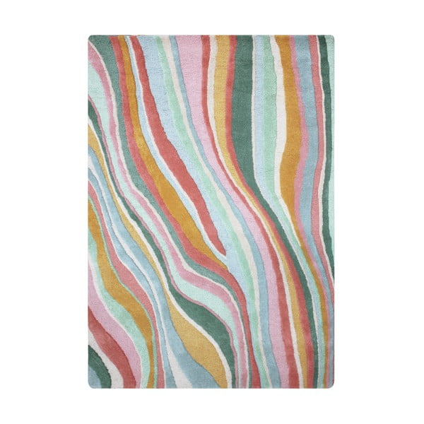 Kézi szövésű gyapjú szőnyeg 160x230 cm Abstract Flow – Flair Rugs