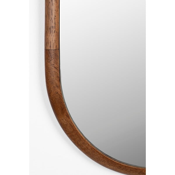 Fali tükör tömörfa kerettel 26x120 cm Nyko – White Label-image-4
