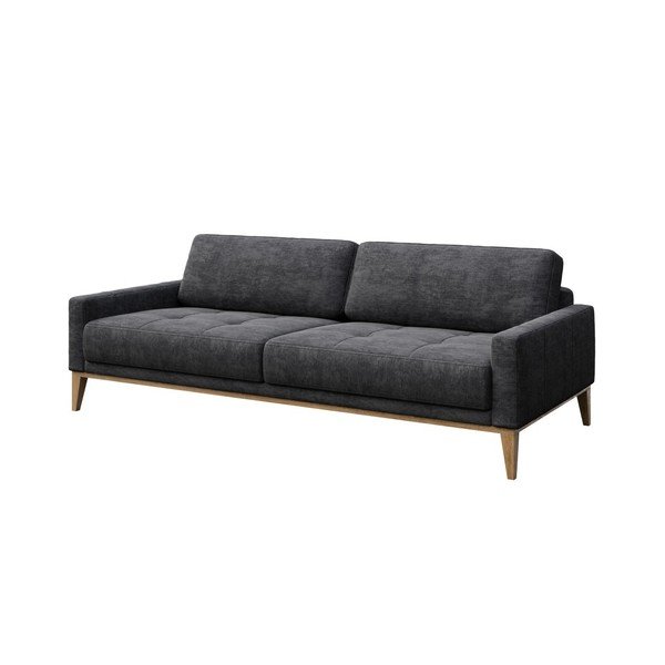 Musso Tufted sötétszürke kanapé, 210 cm - MESONICA-image-2