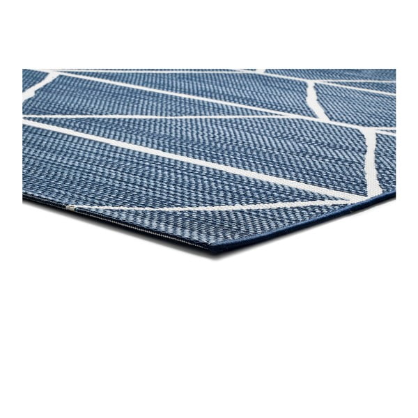 Azul Elba Geo kék kültéri szőnyeg, 60 x 110 cm - Universal-image-1