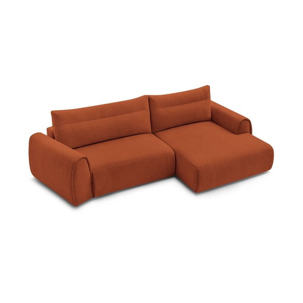 Narancssárga sarokkanapé Aden – Bobochic Paris-image-4