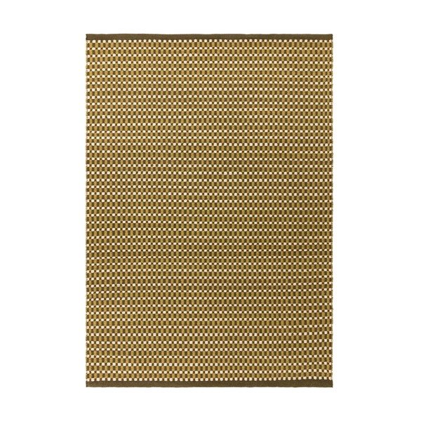 Khaki kézi szövésű gyapjúkeverék szőnyeg 160x230 cm Ember – MADE