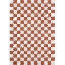 Krémszínű-terrakotta színű szőnyeg 120x170 cm Grida – ESTE