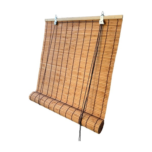 Natúr színű bambusz roló 100x160 cm Zeva – Gardinia-image-3