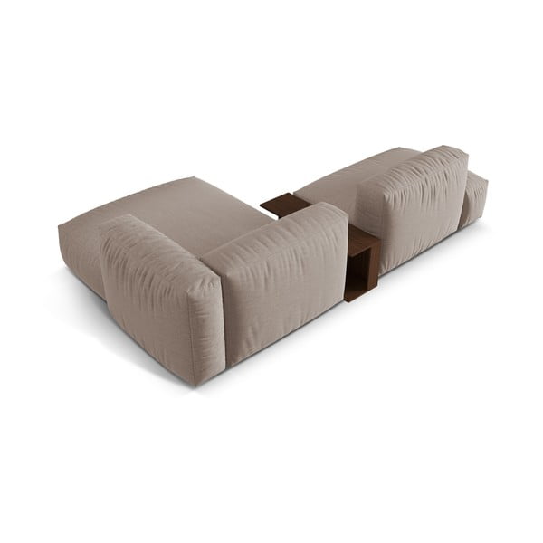 Bézs moduláris sarokkanapé (jobb oldali) Martina – Micadoni Home-image-3