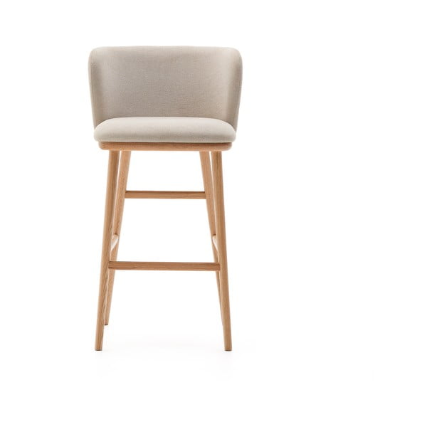 Bézs bárszék (ülésmagasság 75,5 cm) Ciselia – Kave Home-image-4