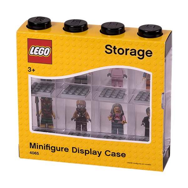 Fekete-fehér minifigura gyűjtődoboz, 8 db minifigurához - LEGO®-image-2