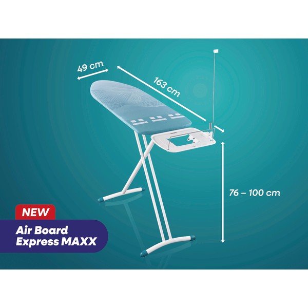 Vasalódeszka 163x49 cm AirBoard Express L Solid MAXX – LEIFHEIT-image-1