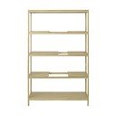 Natúr színű polcos állvány tölgyfa dekorral 105x170x40 cm Sukoya – Blomus