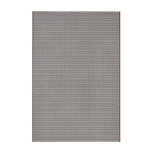Coin fekete-fehér kültéri szőnyeg, 200 x 290 cm - NORTHRUGS