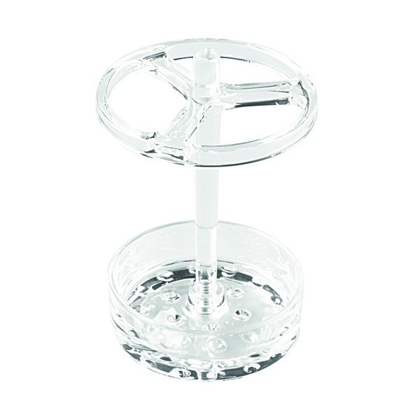 Eva Large átlátszó fogkefetartó állvány - iDesign-image-1