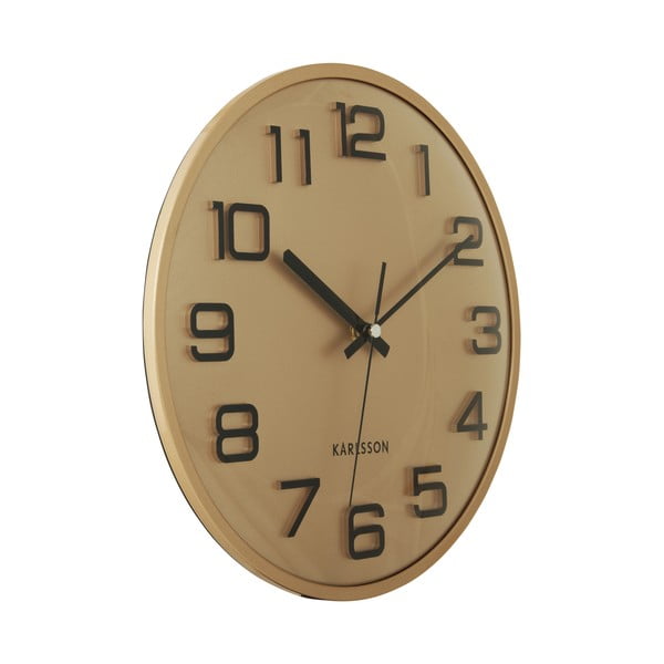 Falióra ø 30,5 cm 3D Numbers – Karlsson-image-2