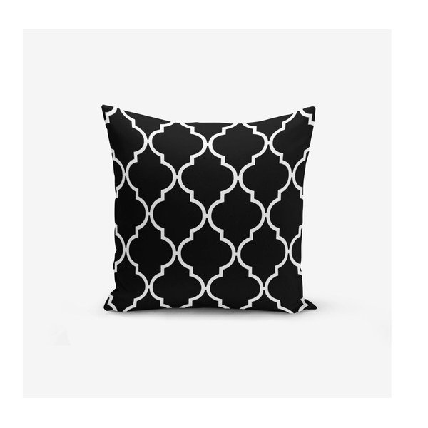 BW Graphic Patterns 4 db párnahuzat, 45 x 45 cm - Minimalist Cushion Covers-image-1