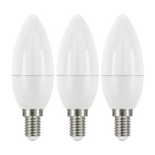 Classic Candle Natural White 3 db LED izzó, NW, 6W E14 - EMOS
