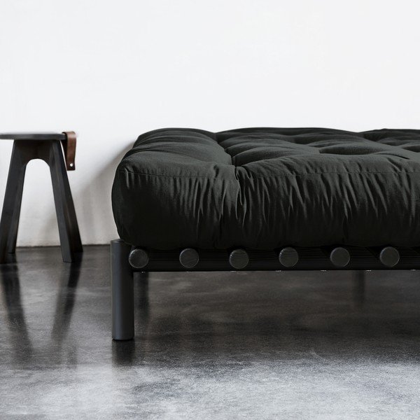 Pace Black fekete ágykeret borovi fenyőből, 140 x 200 cm - Karup Design-image-4