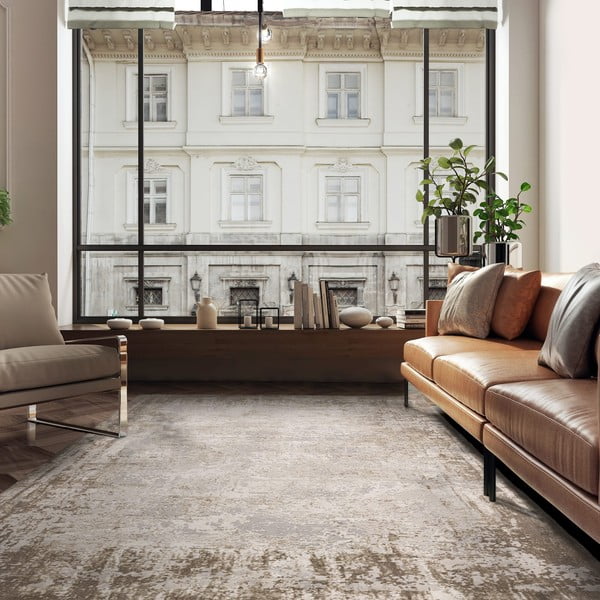 Bézs szőnyeg 80x150 cm Kuza – Asiatic Carpets-image-1
