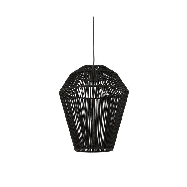 Fekete mennyezeti lámpa ø 30 cm Deya – Light & Living-image-2