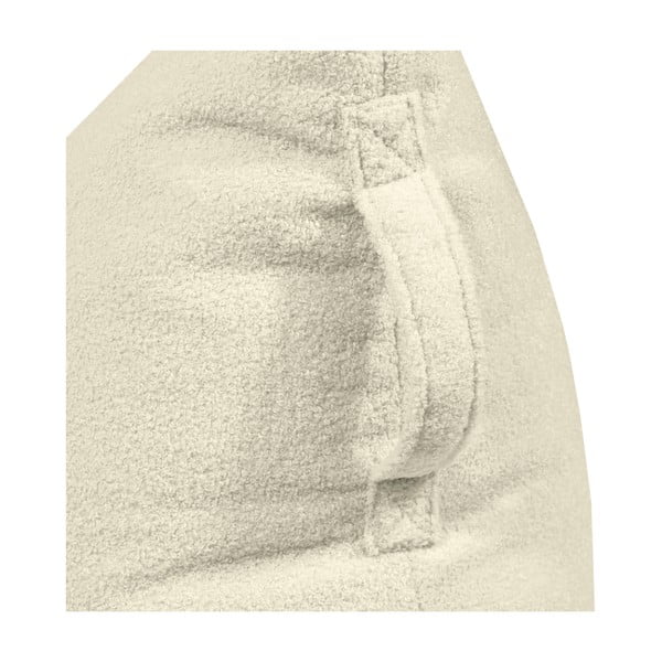 Világosszürke buklé gyerek babzsákfotel Razzy – SLOWDOWN-image-4