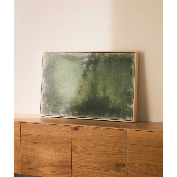 Kézzel festett keretezett-vászon kép 60x90 cm Selnar – Kave Home-image-1