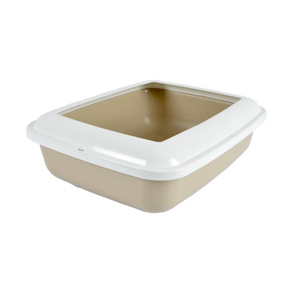 Bézs macskatoalett 42x51 cm – Love Story