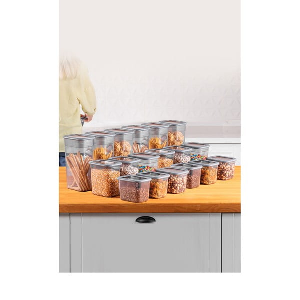 Élelmiszertartó doboz szett 18 db-os Fresco – Hermia-image-2